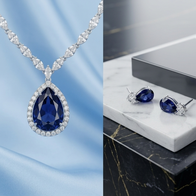 Elegant Necklace & Earrings Set for Women