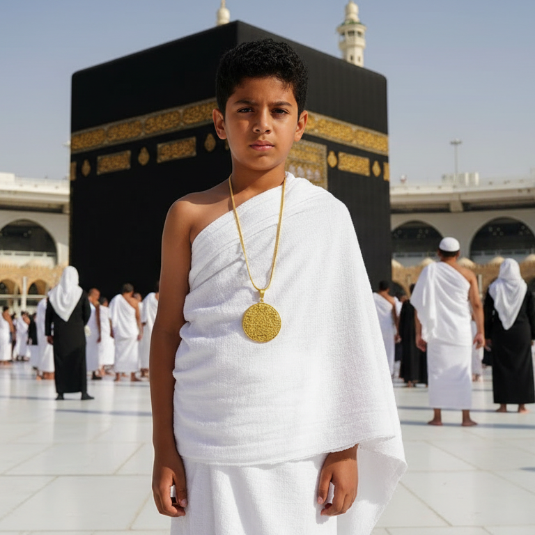 Ayat ul Kursi Necklace– 18K Gold Plated Spiritual Necklace