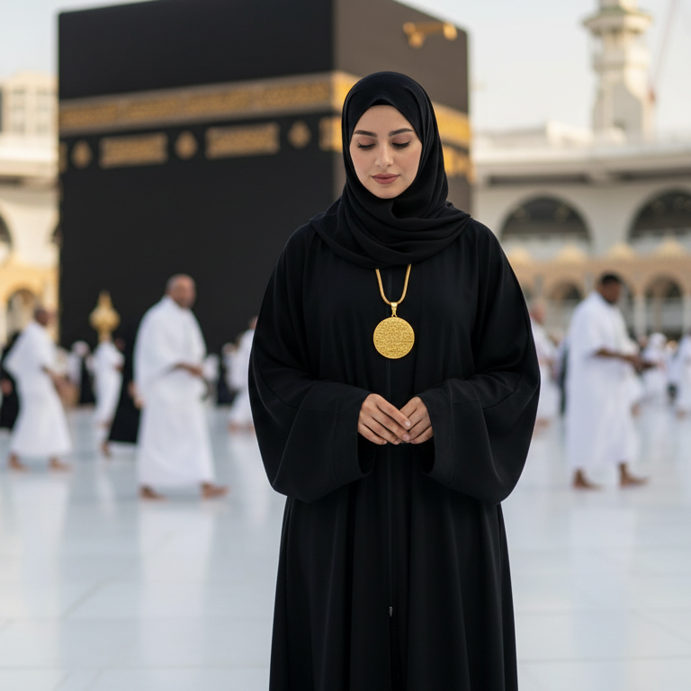Ayat ul Kursi Necklace– 18K Gold Plated Spiritual Necklace