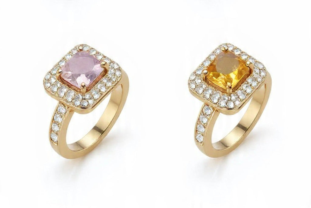 Cushion Cut Halo Ring – Elegant Empress Jewelry
