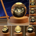 1 Pc USB LED Galaxy Crystal Ball Lamp