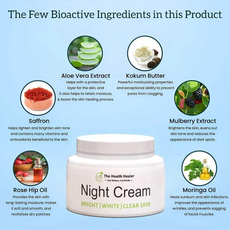 Nocturne Radiance Night And Advanced Healing Glow Cream