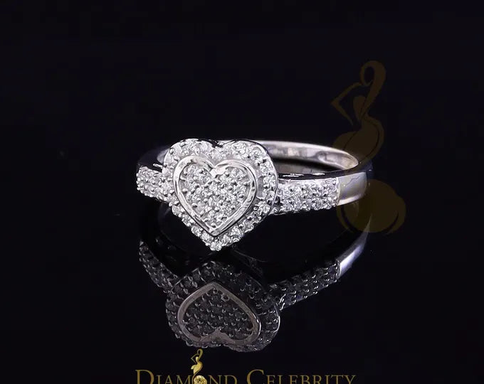 Hearts Ring Set Hearts Collection –Diamond-Encrusted Bangle & Ring Set