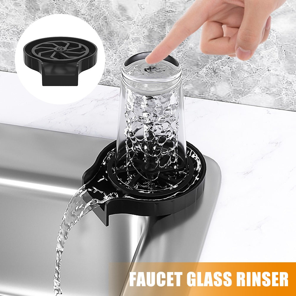 High Pressure Faucet Glass Rinser Automatic Cup Washer Bar Kitchen Beer KTV Milk Tea Cup Cleaner