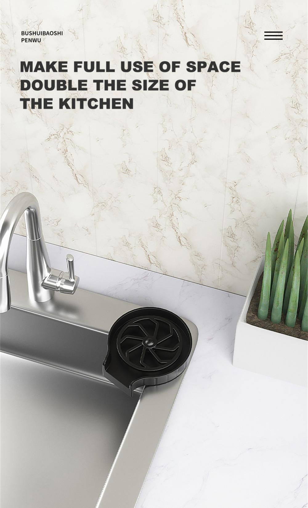 High Pressure Faucet Glass Rinser Automatic Cup Washer Bar Kitchen Beer KTV Milk Tea Cup Cleaner