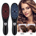 Rechargeable Electric Hair Growth Comb with Steam Spray