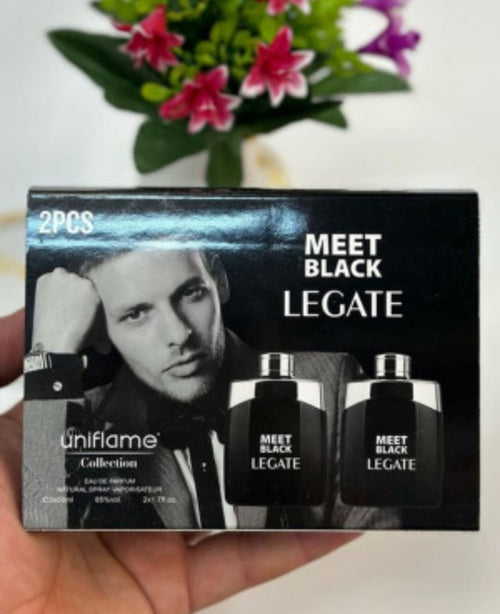 ( 2 Piece ) Meet Black Legate Perfume For Men