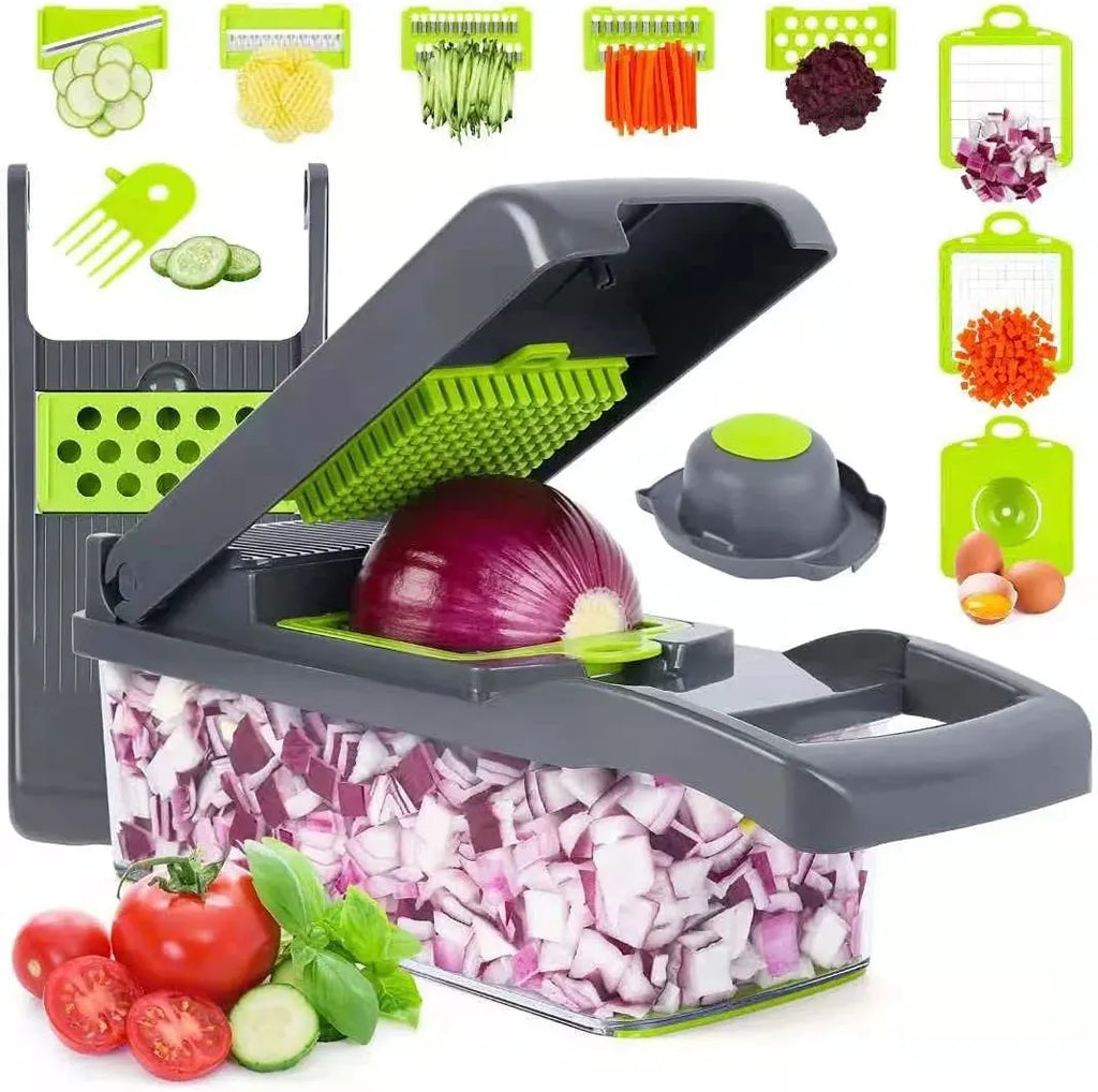 16-In-1 Multifunctional Vegetable Chopper