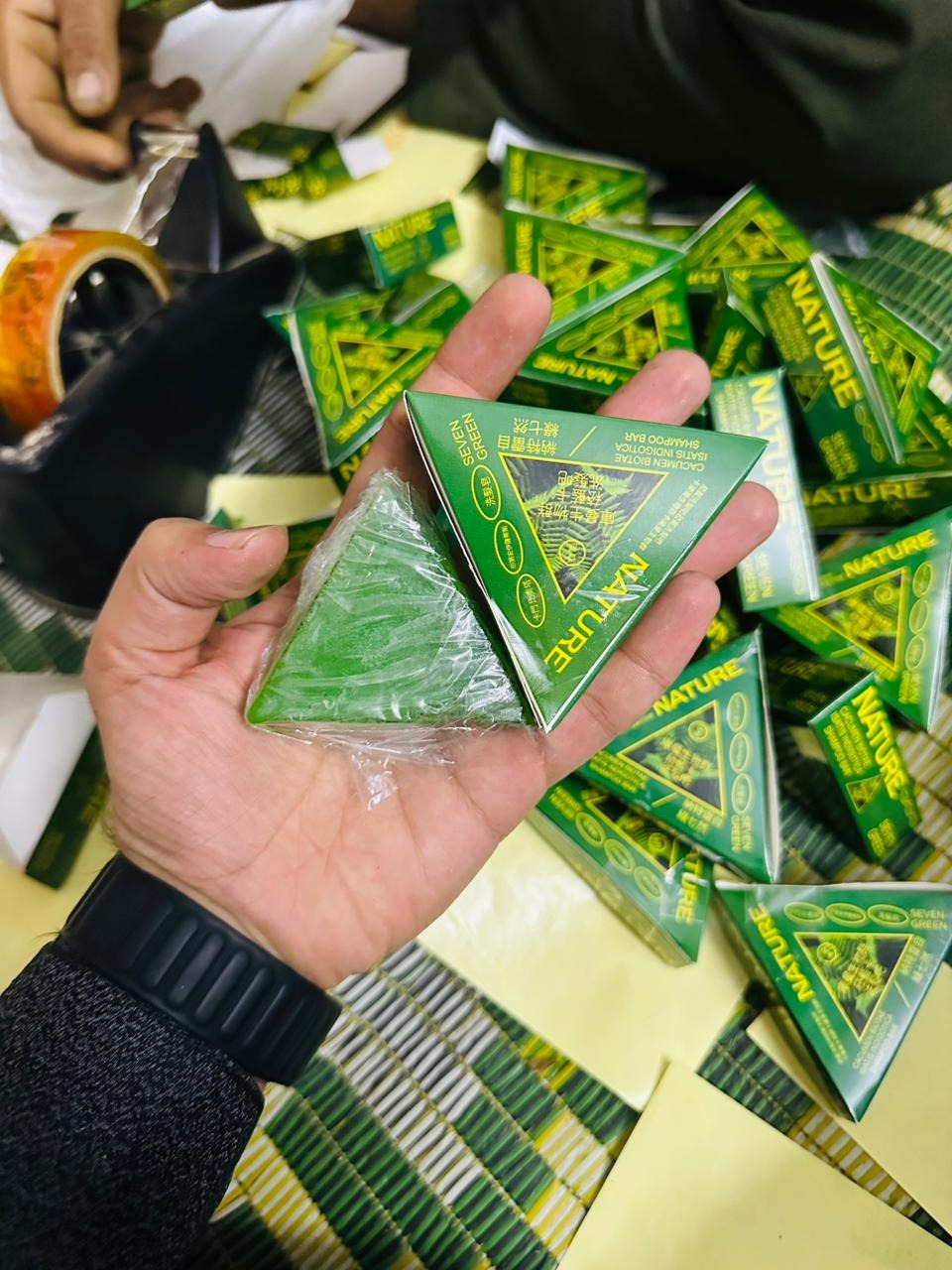 Seven Green Nature Herbal Shampoo Bar