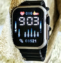Black Stylish LED Digital Watch