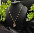 Imported Timeless Elegance Gold Pendant Necklace