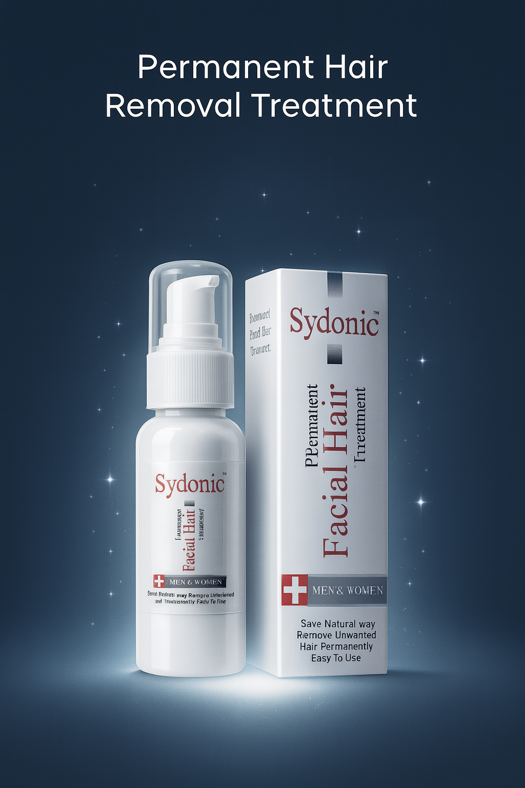 Sydonic Permanent Facial Hair Treatment –