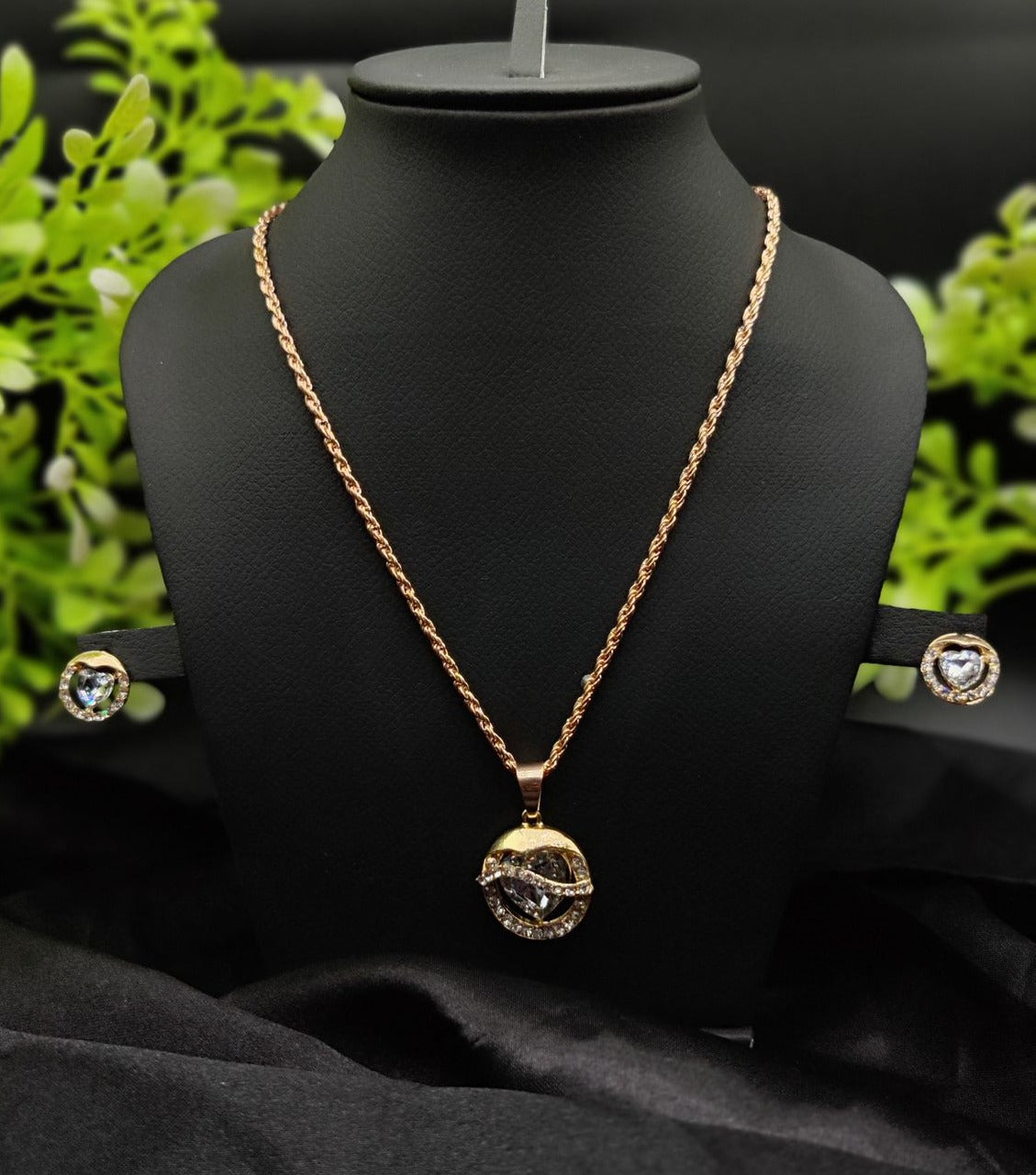 Imported Timeless Elegance Gold Pendant Necklace