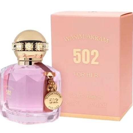 B.502 Wasim Akram Perfume for Her – 100ml Long-Lasting Fragrance