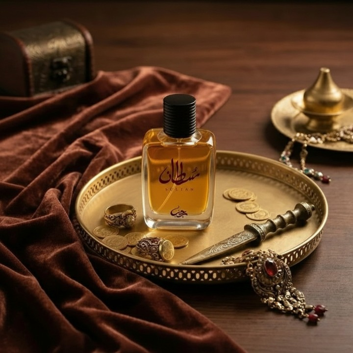 Sultan Perfume 50ml –Long lasting Luxury Fragrance With Rich Oriental Aroma | Yellow