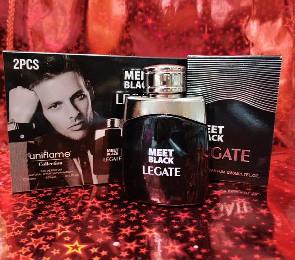 ( 2 Piece ) Meet Black Legate Perfume For Men