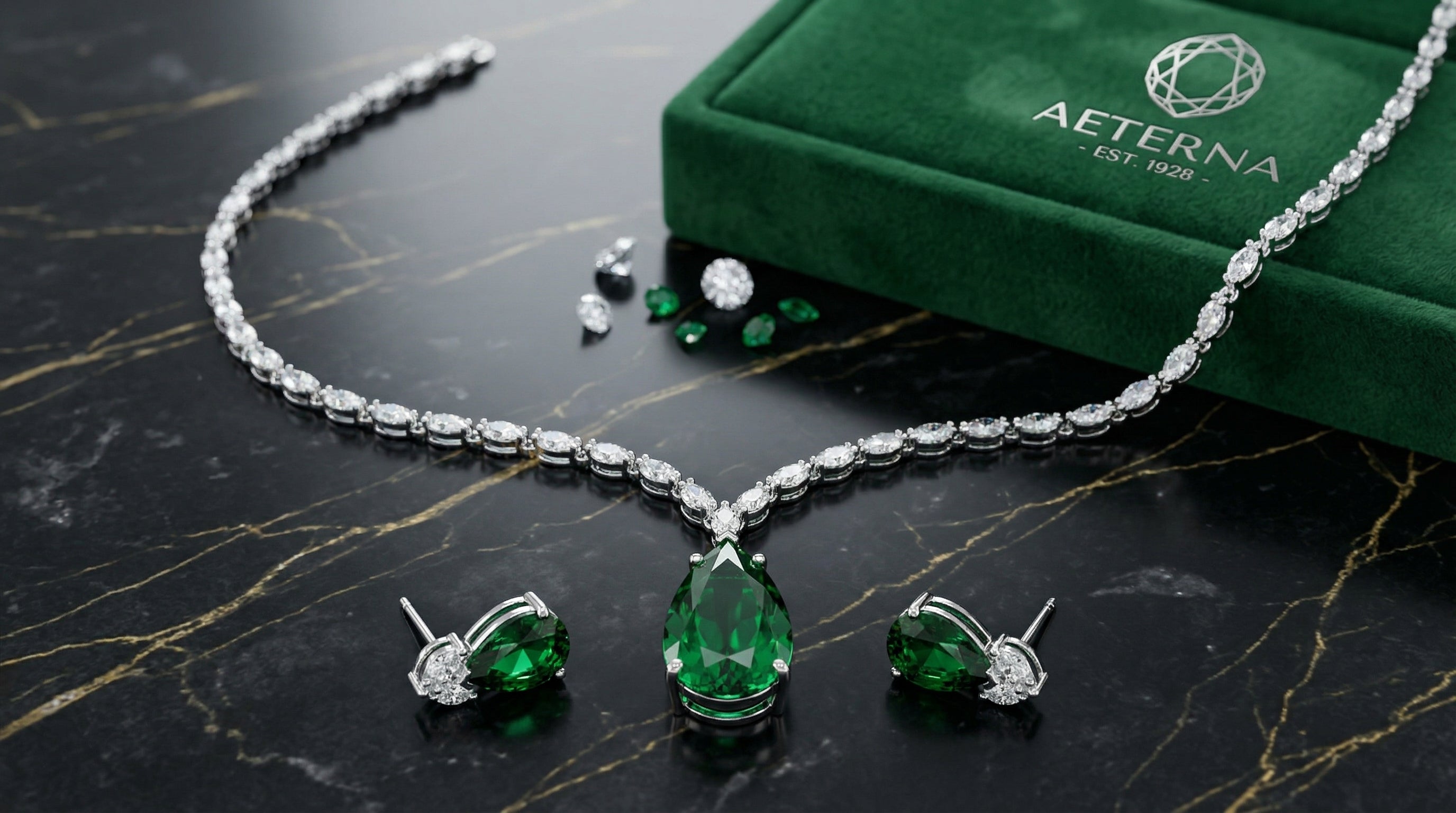 Elegant Necklace & Earrings Set for Women