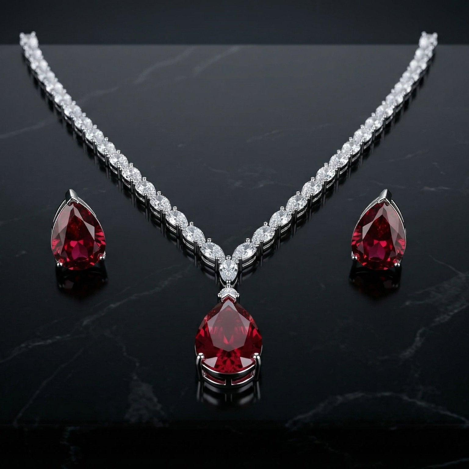 Elegant Necklace & Earrings Set for Women
