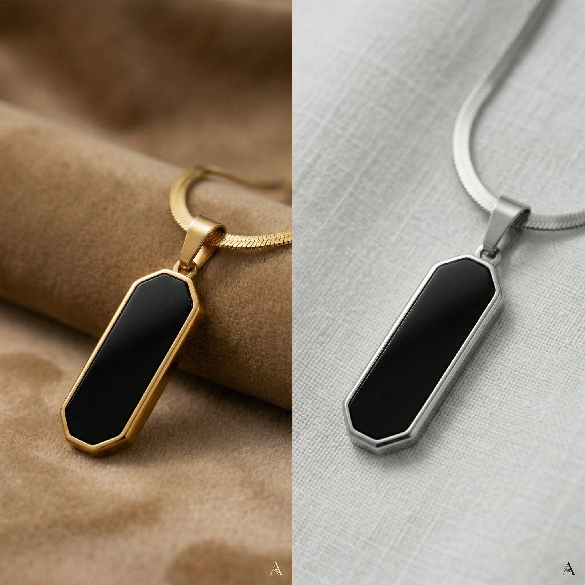 everyday wear men pendant necklace-Modern Style Necklace for Men 